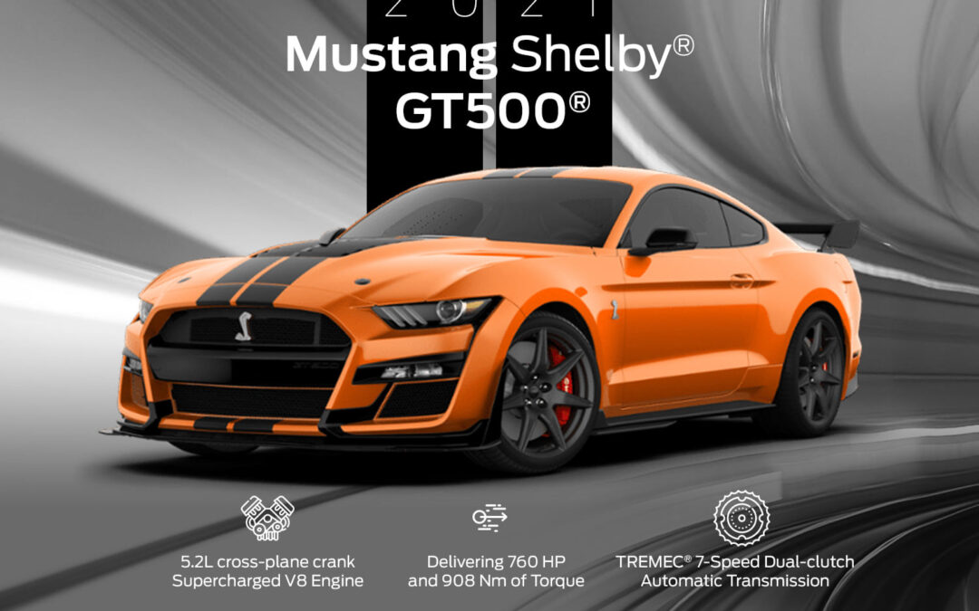 ALL NEW 2021 MUSTANG SHELBY GT500